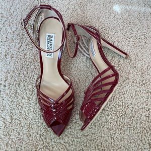 Badgley Mischka Andi Patent Leather Heel